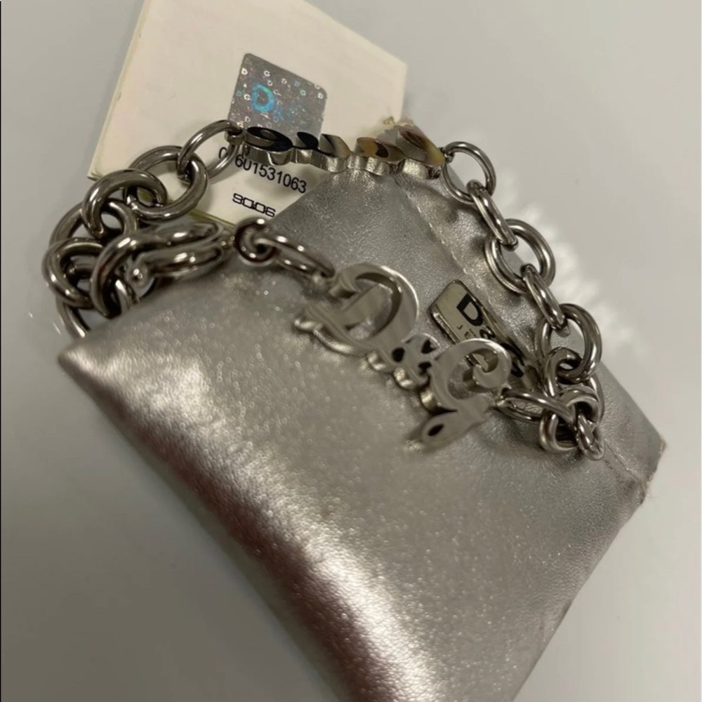 Dolce and Gabbana “Love” “D&G” silver bracelet 😍